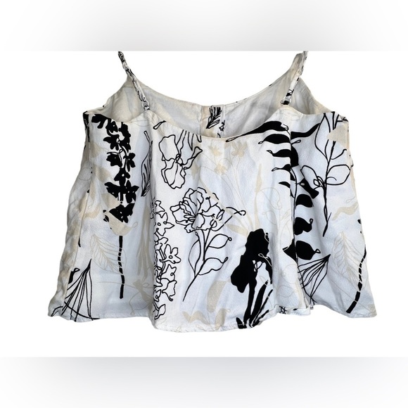 Sale Guess Los Angeles Tank Top Floral Print Size XS - Picture 7 of 10